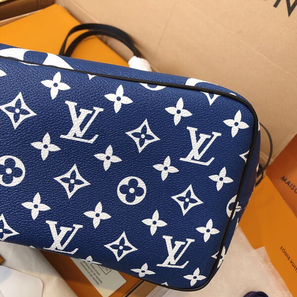 20SS新作★Louis Vuitton ルイヴィトンエスカル★偽物ネヴァーフル MM ブルー M45128