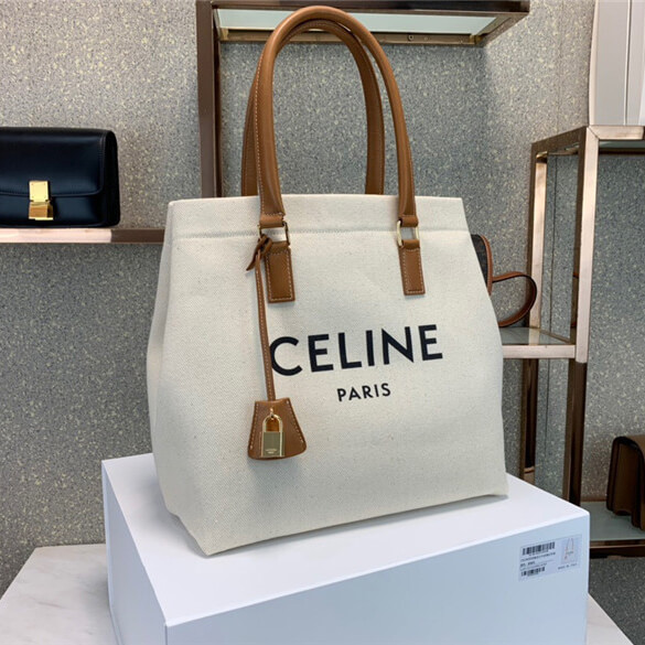 セリーヌ CELINE コピー ホリゾンタルカバ ロゴトート ハンド バッグ 19216 2BNZ 02NT