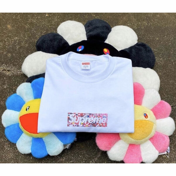 supreme 村上隆 偽物 シュプリーム t シャツ 偽物 COVID-19 RELIEF BOX LOGO TEE