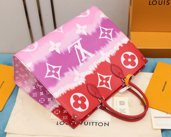 2020SS♡超限定で争奪戦♪LV Louis Vuitton ESCALE ルイヴィトン オンザゴー コピー オンザゴー エスカル