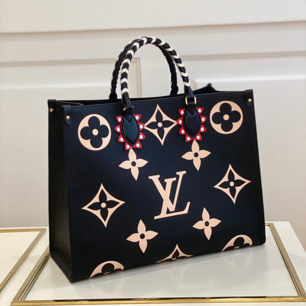 2020最新作★LOUIS VUITTON★コピーオンザゴー GM エンボス ジャイアント M45373