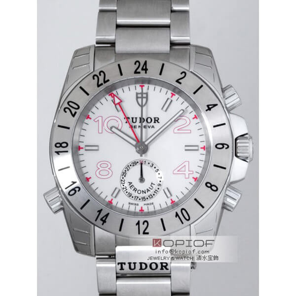 チュードル スーパーコピーTUDOR アエロノート 3列ブレス 20200 ホワイトアラビア