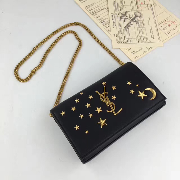 サンローラン バッグ コピー カーフ2018AW 秋冬入荷！SAINT LAURENT MONOGRAM CHAIN WALLET