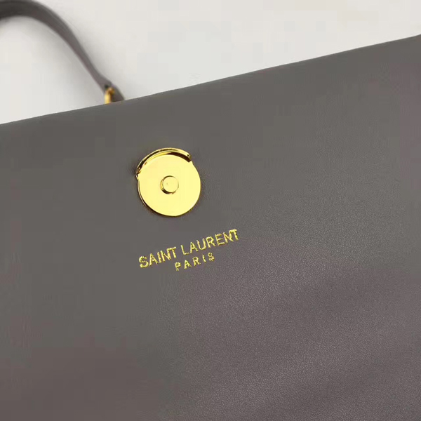 サンローラン バッグ コピー2018AW 354119C150J1202 SAINT LAURENT カーフスキン クラシックミディアムKATEモノグ  ラムサッチェル 