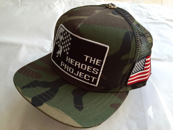  クロムハーツ 帽子 コピー 大人気商品 TRUCKER CAP THE HEROS PROJECT カモフレージュ