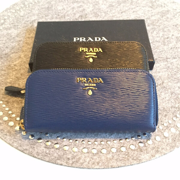 PRADA プラダキーケース コピー VITELLO MOVE ROUNDZIPキーケース 1PG604