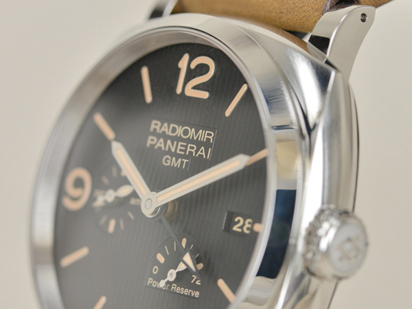 パネライ ラジオミール スーパーコピー1940 PAM00658 3デイズ GMT パワーリザーブ オートマティック アッチャイオ 45MM