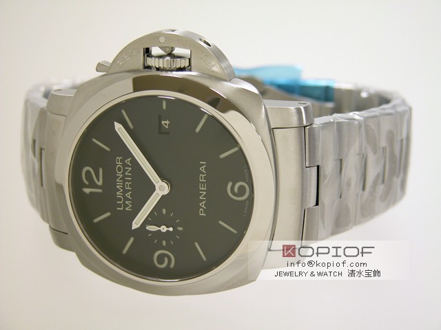 パネライ ルミノール スーパーコピー1950マリーナ 3DAYS PAM00328 44mm シースルーバック ブラック