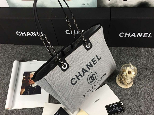 シャネル デニムバッグ スーパーコピートートバッグ ドーヴィルライン ロゴキャンバス 2wayバッグ A66941 CHANEL バッグ