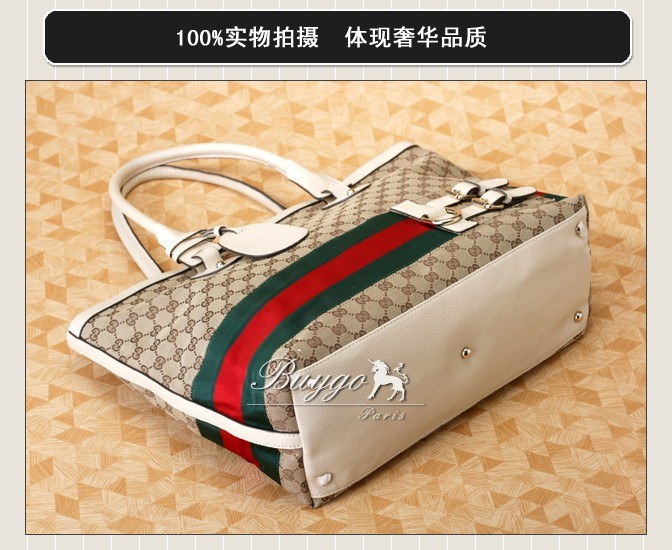 グッチ バッグ スーパーコピー[グッチ] 247574 A7MAG 2061 Gucci Heritage ラージ トートバッグ