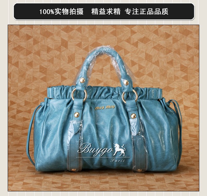 ミュウミュウ スーパーコピーMIUMIU/ミュウミュウ 2012年春夏NAPPA VERNICEストラップ付きハンドバッグRT0383 2AA6 002