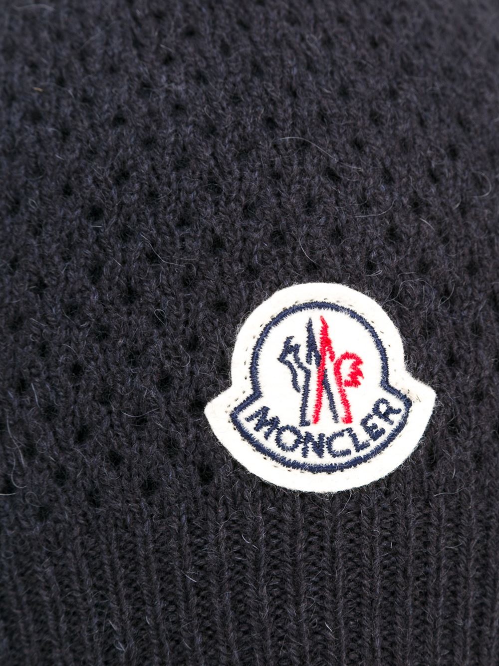 モンクレール 帽子 スーパーコピーMONCLER ロゴパッチ ビーニー IDA2091003370006331