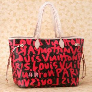 ルイヴィトン バッグ スーパーコピールイヴィトン ネヴァーフルGMLOUIS VUITTON（M93701）グラフィティ