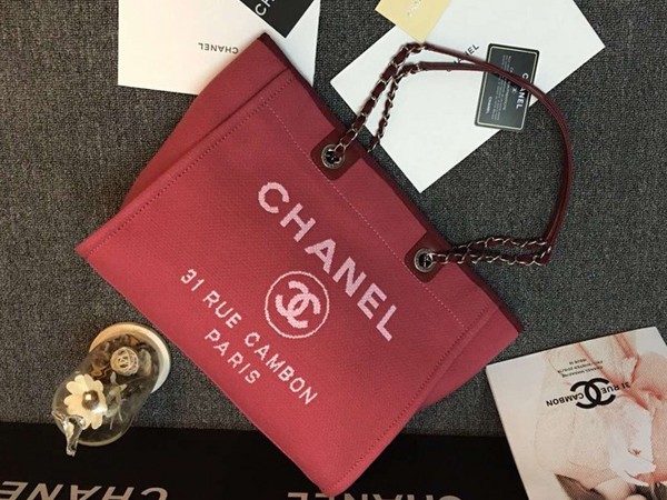 シャネル  トートバッグ スーパーコピーCHANEL 新作デニムバッグ ドーヴィルライン ロゴマーク ルージュレッド トワルキャンバス a66941y07492 ブランド