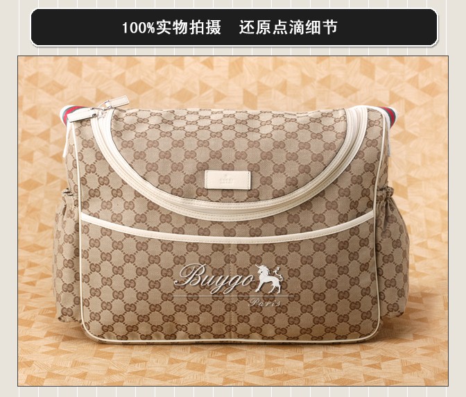 グッチ バッグ スーパーコピー【GUCCI/グッチ】GGキャンバス マザーズバッグ123326