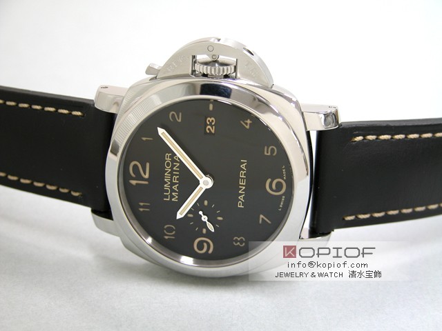 パネライ ルミノール スーパーコピーマリーナ1950 3DAYS PAM00359 44mm シースルーバック ブラック