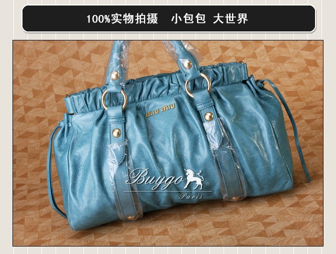 ミュウミュウ スーパーコピーMIUMIU/ミュウミュウ 2012年春夏NAPPA VERNICEストラップ付きハンドバッグRT0383 2AA6 002