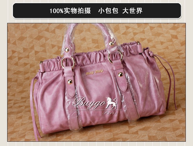 ミュウミュウ スーパーコピーMIUMIU/ミュウミュウ 2012年春夏NAPPA VERNICEストラップ付きハンドバッグRT0383 2AA6 002