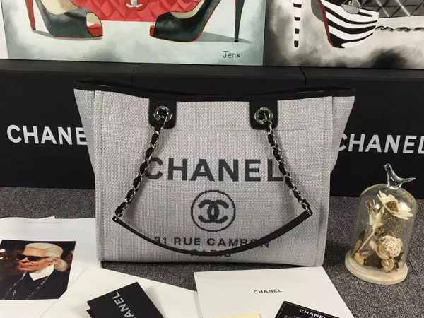 シャネル デニムバッグ スーパーコピートートバッグ ドーヴィルライン ロゴキャンバス 2wayバッグ A66941 CHANEL バッグ