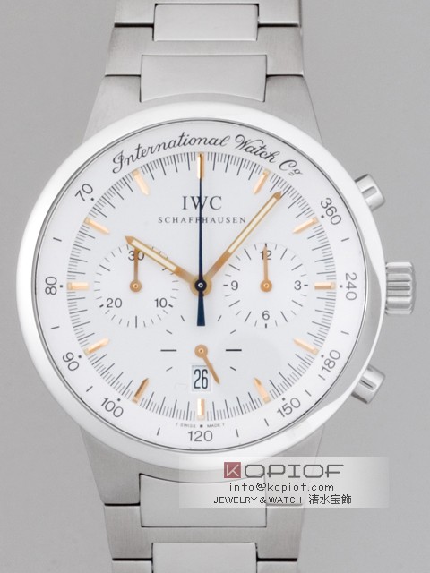 IWC スーパーコピーGSTクロノグラフ IW372703 セミ・メカニカル・クォーツ シルバー