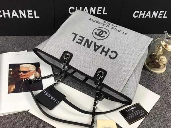 シャネル デニムバッグ スーパーコピートートバッグ ドーヴィルライン ロゴキャンバス 2wayバッグ A66941 CHANEL バッグ