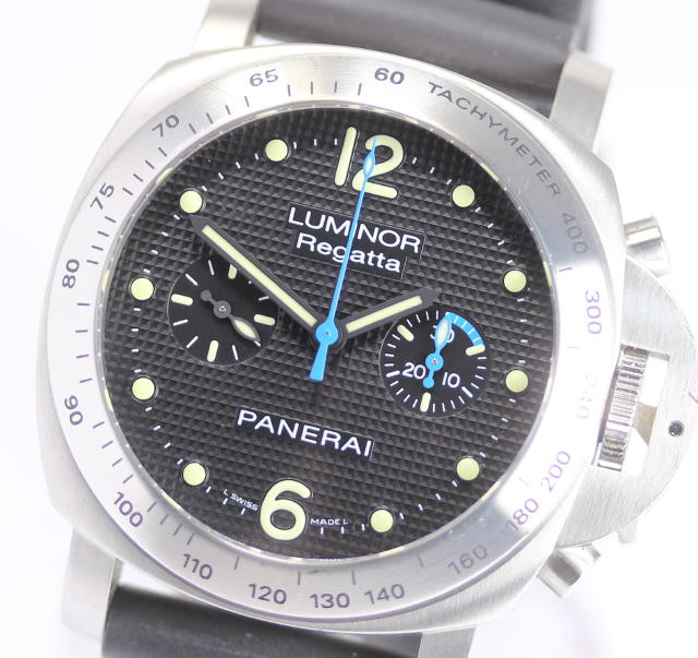 パネライ ルミノール スーパーコピーマリーナ PAM00308 レガッタ クロノグラフ 44mm ブラック