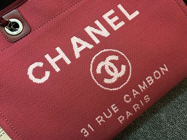 シャネル  トートバッグ スーパーコピーCHANEL 新作デニムバッグ ドーヴィルライン ロゴマーク ルージュレッド トワルキャンバス a66941y07492 ブランド