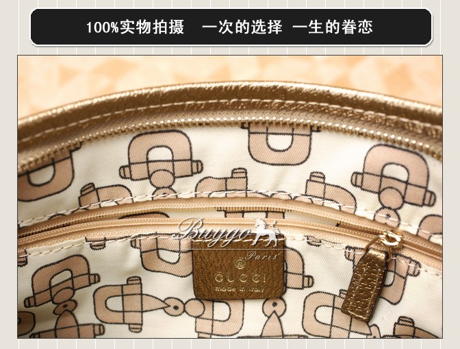 グッチ バッグ スーパーコピーGUCCI グッチ 144388 チャーム付き ショルダーバッグ GGキャンバスｘレザー