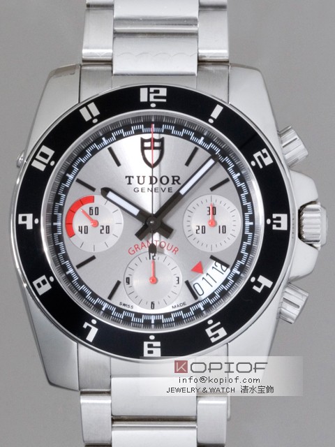 チュードル スーパーコピーTUDOR グランツアー 3列ブレス 20350N シルバー