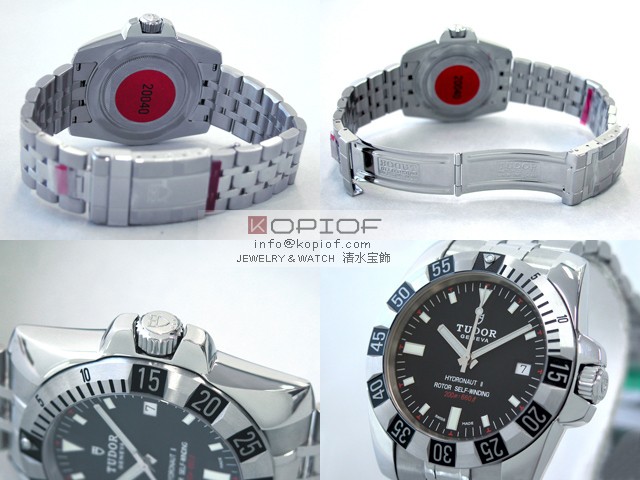 チュードル スーパーコピーTUDOR ハイドロノートII 5列ブレス 20040 ブラック