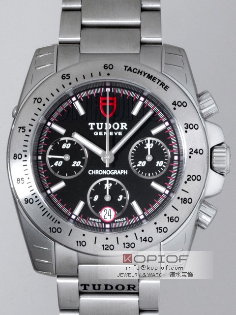 チュードル スーパーコピーTUDOR クロノグラフ 3列ブレス 20300 ブラック