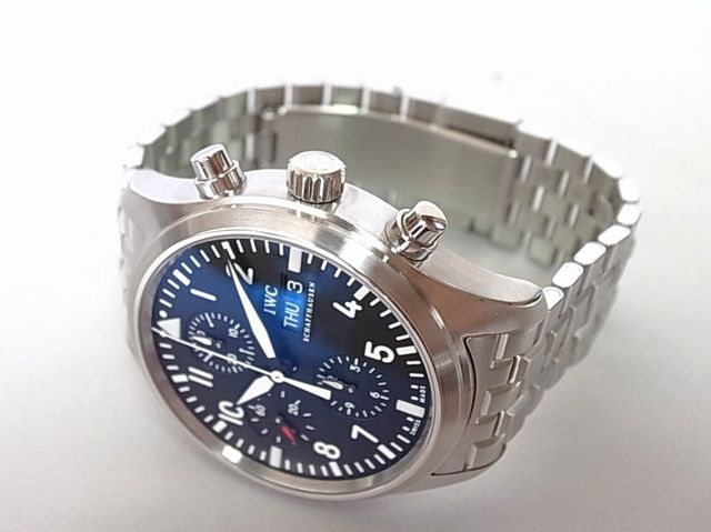 IWC パイロットウォッチ スーパーコピーIW371704 クロノ・オートマティック ＳＳ ブラック