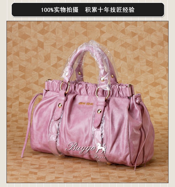 ミュウミュウ スーパーコピーMIUMIU/ミュウミュウ 2012年春夏NAPPA VERNICEストラップ付きハンドバッグRT0383 2AA6 002