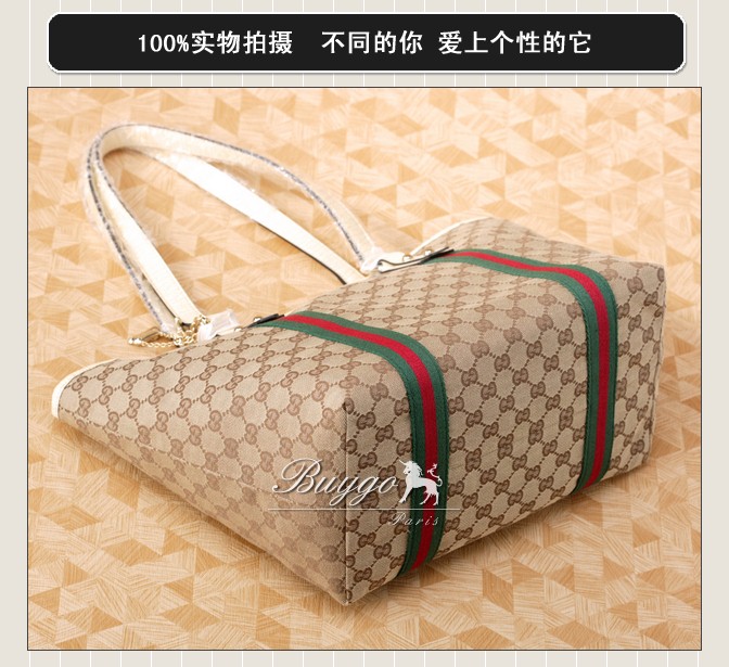 グッチ バッグ スーパーコピーGUCCIグッチGGチャーム付きトートバッグ鞄シェリーライン139260