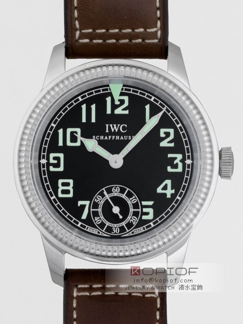 IWC パイロットウォッチ スーパーコピーIW325401 ブラウン皮 手巻き ブラック