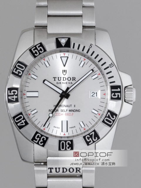 チュードル スーパーコピーTUDOR ハイドロノートII 3列ブレス 20040 シルバー