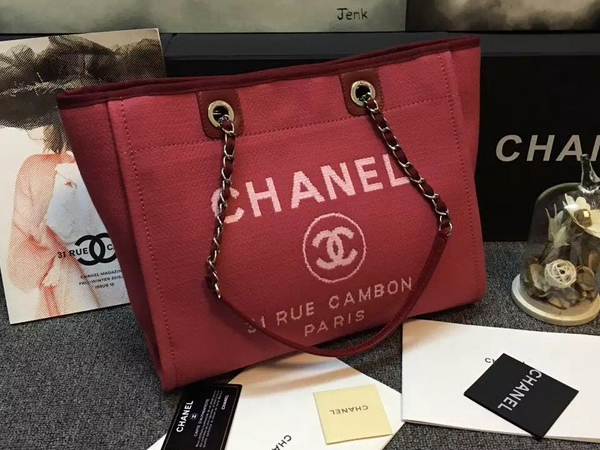 シャネル  トートバッグ スーパーコピーCHANEL 新作デニムバッグ ドーヴィルライン ロゴマーク ルージュレッド トワルキャンバス a66941y07492 ブランド