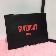 ジバンシィスーパーコピー GIVENCHY クラッチバッグ RED LOGO SMALL CLU...