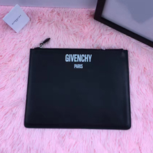 ジバンシィスーパーコピー GIVENCHY クラッチバッグ BLACK LOGO SMALL CLUTCH