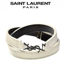 2017 サンローラン ブレスレット コピー Saint Laurent Paris レア品 人気 シープスキン