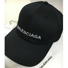 バレンシアガ 帽子 コピー BALENCIAGA 大人気のロゴキャップ 黒