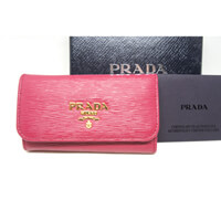 PRADA プラダキーケース コピー 6連キーケース 1PG222 IBISCO 上品ピンク