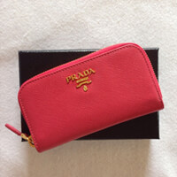 PRADA プラダキーケース コピー☆VITELLO MOVE ラウンドキーケース PEONIA...