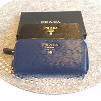 PRADA プラダキーケース コピー VITELLO MOVE ROUNDZIPキーケース 1PG604