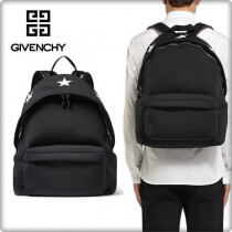 ジバンシィ バッグSTAR-EMBOSSED BACKPACK ブラック 2017新作GIVEN...