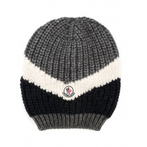 モンクレール 帽子 スーパーコピーMONCLER リブ編みニット ビーニー IDA2091002190004956