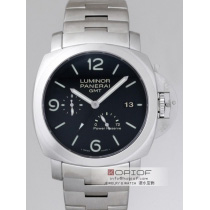 パネライ ルミノール スーパーコピー1950 GMT 3Days PAM00347 44mm ブラック