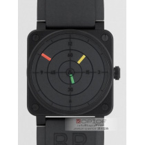 ベル＆ロス スーパーコピーBell＆Ross BR03-92 RADAR ラバーベルト ブラック