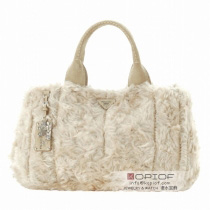 プラダ カナパ コピーFUR MOHAIRムートントートバッグ BN1918 FUR MOHAIR LAVANDA