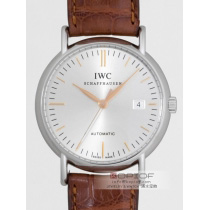 IWC スーパーコピーポートフィノ オートマティック IW356307 ブラウン皮 シルバー